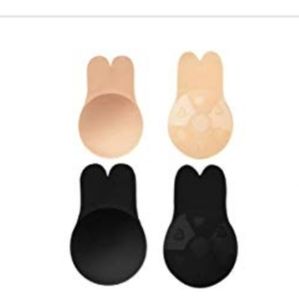 🆕️ 2 Pairs (Nude & Black) Invisible Freedom Bra